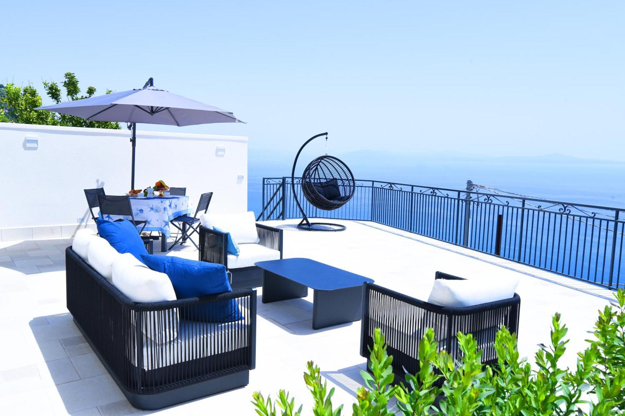 B&B Blue View Furore Exteriér fotografie